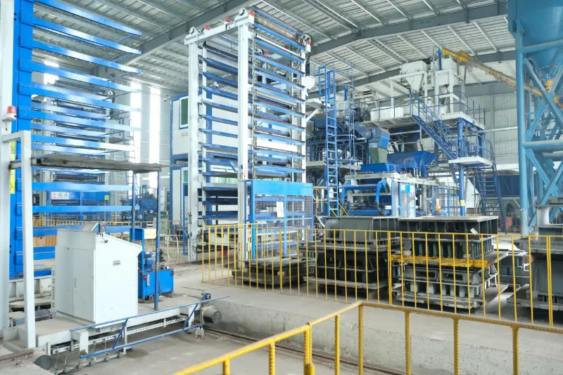 QGM Fully Automatic Concrete Block Making Machine for Production Projects in China